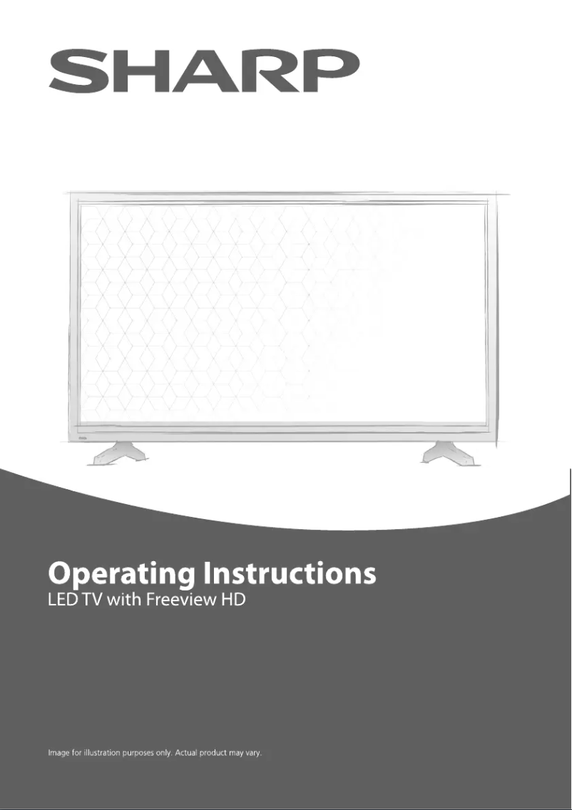 Page 1 de la notice Manuel utilisateur Sharp 32BF5I