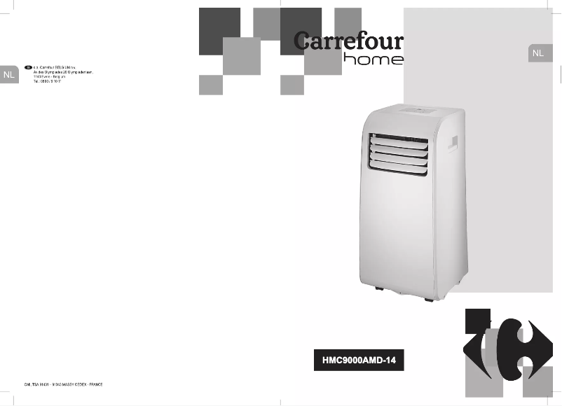 Image de la première page du manuel de l'appareil HMC9000AMD-14