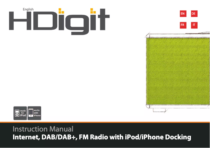 Page 1 de la notice Manuel utilisateur HDigit Dressy