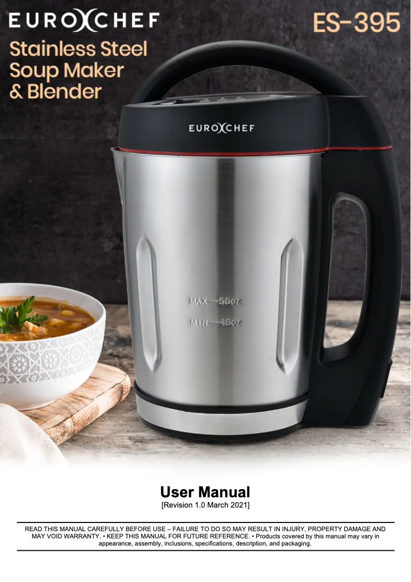 Image de la première page du manuel de l'appareil ES-395