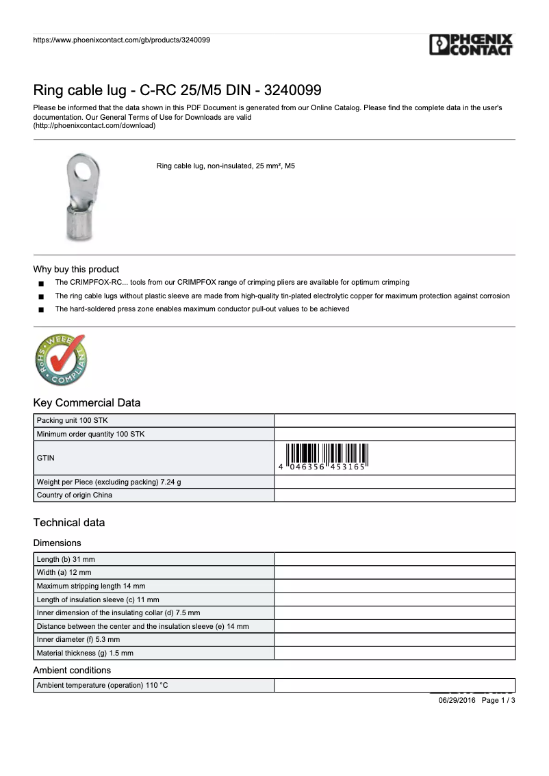 Image de la première page du manuel de l'appareil 3240099