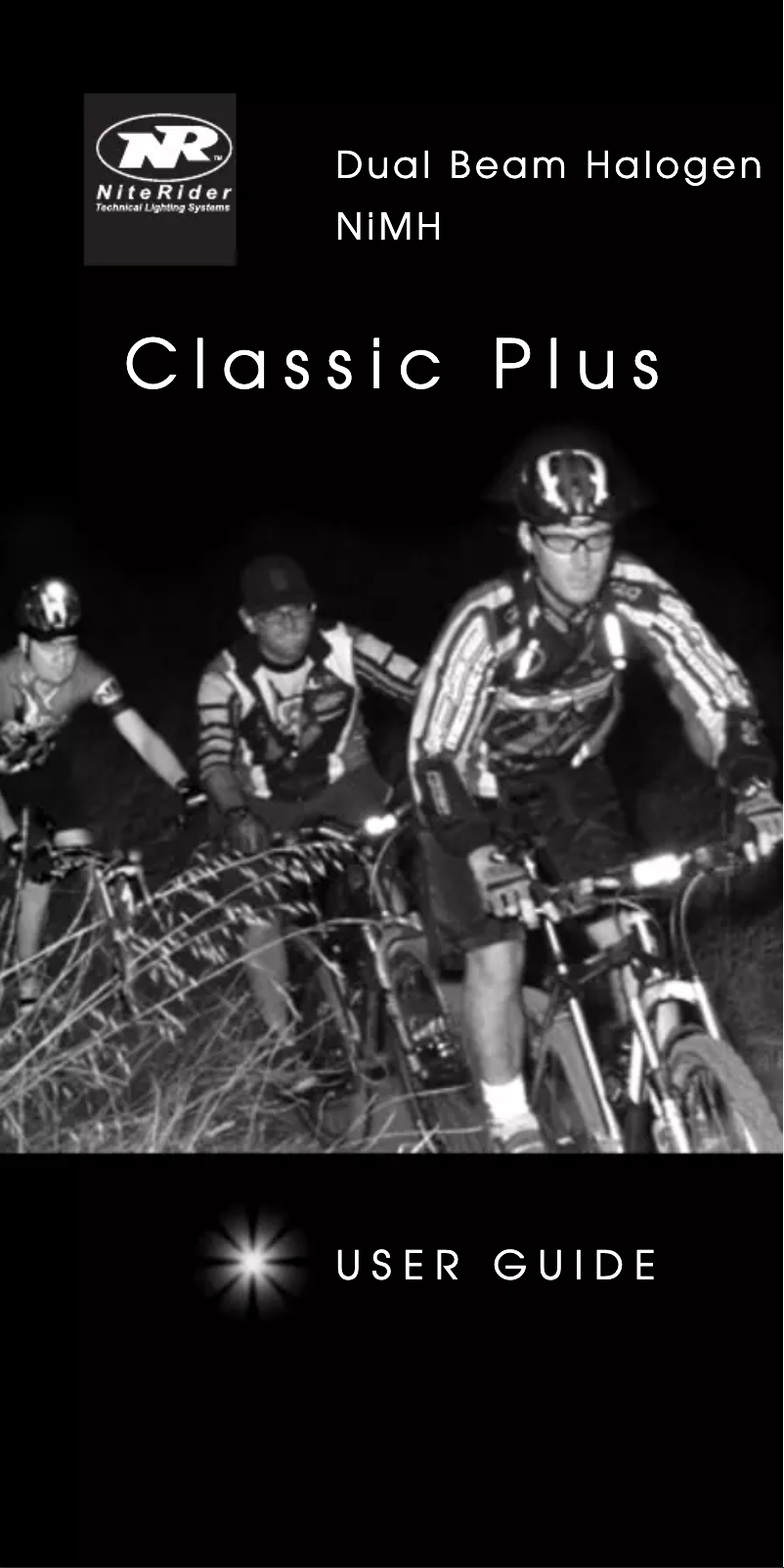 Page n°1 - Manuel utilisateur NiteRider Classic Plus