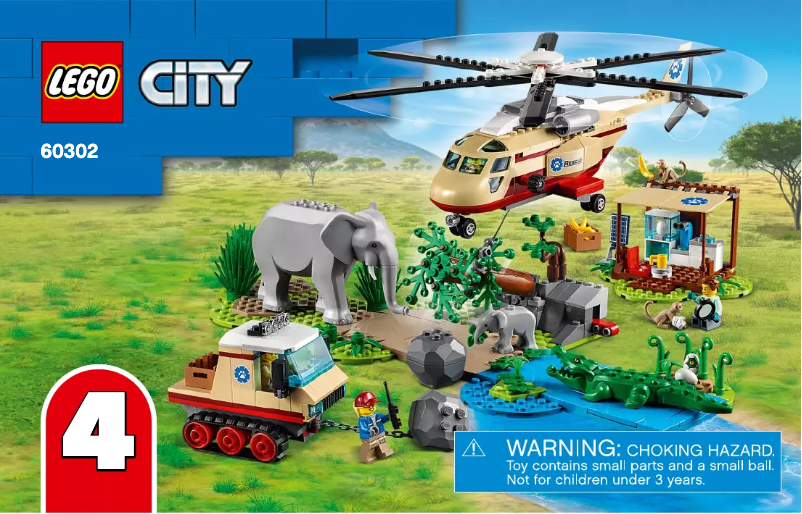 Page n°1 - Manuel utilisateur Lego City 60302