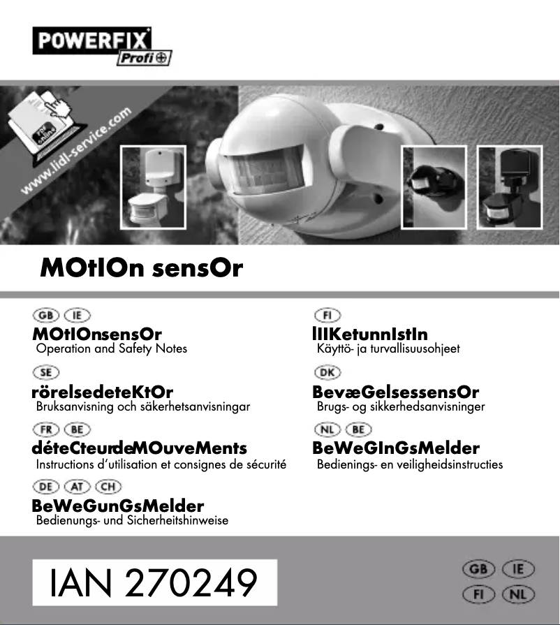 Página 1 del manual Manual de usuario Powerfix Z31712A