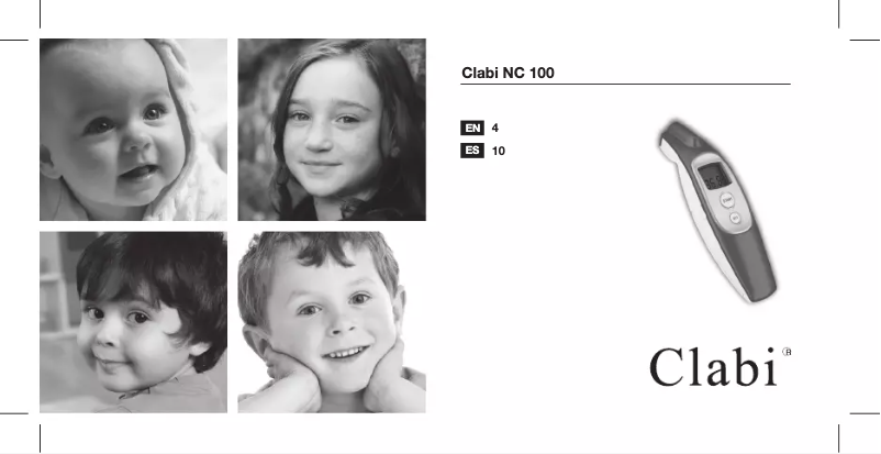 Page n°1 - Manuel utilisateur Clabi NC 100