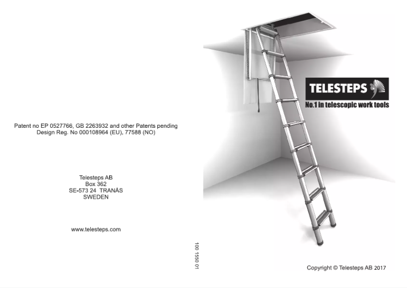 Página 1 del manual Manual de usuario Telesteps Loft Line Maxi