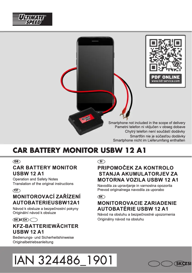 Página 1 del manual Manual de usuario Ultimate Speed USBW 12 A1