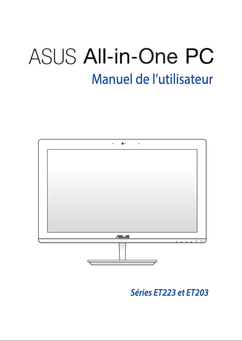 Page n°1 - Manuel utilisateur Asus ET2030AGT