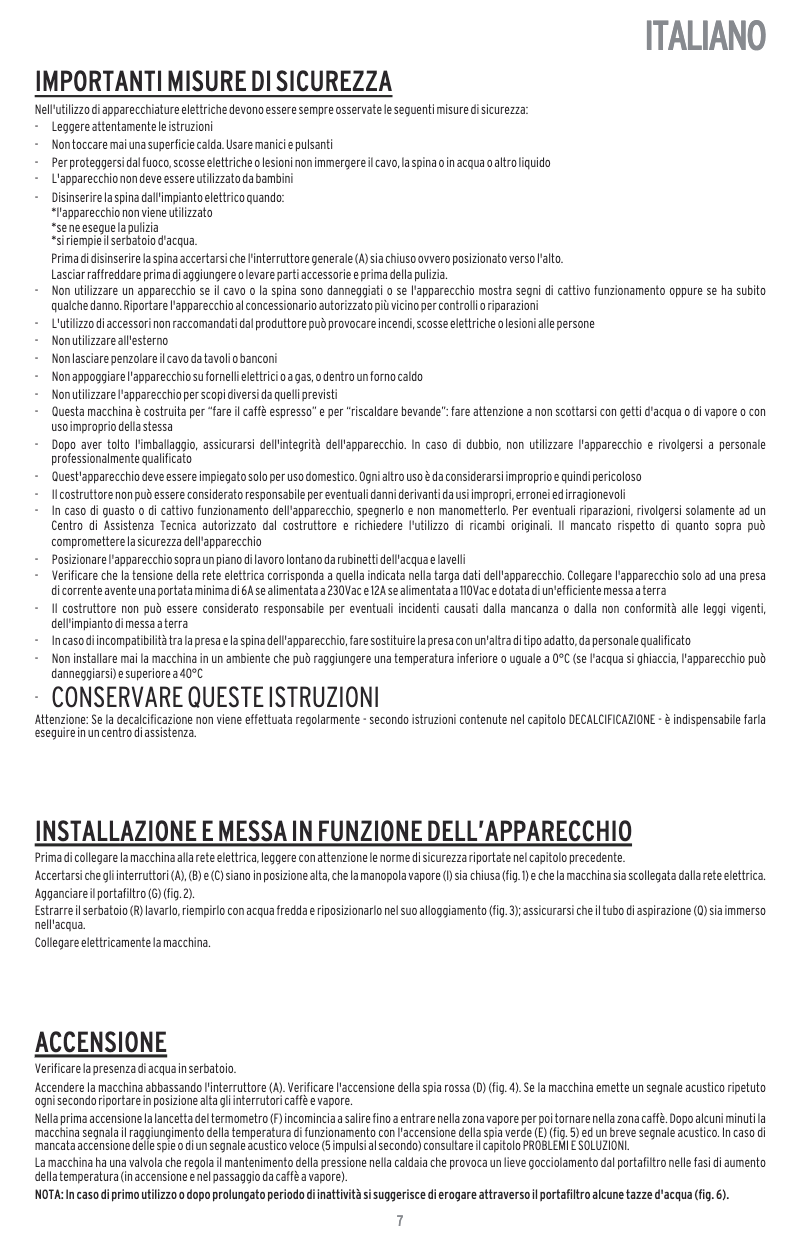 Page 1 de la notice Manuel utilisateur Amici X1 Ground