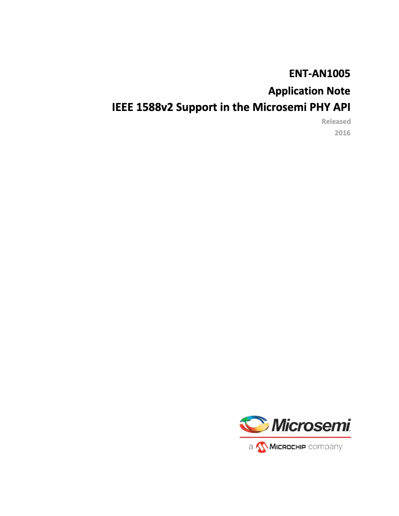 Page 1 de la notice Manuel utilisateur Microchip VSC8575