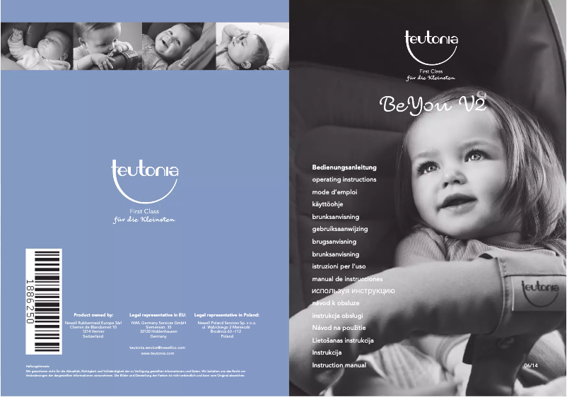 Page n°1 - Manuel utilisateur Teutonia BeYou V2
