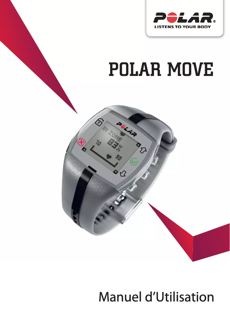 Page n°1 - Manuel utilisateur Polar Move