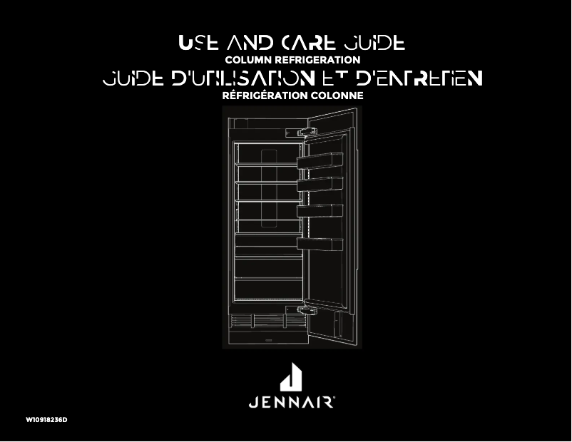 Image de la première page du manuel de l'appareil JBZFR30IGX