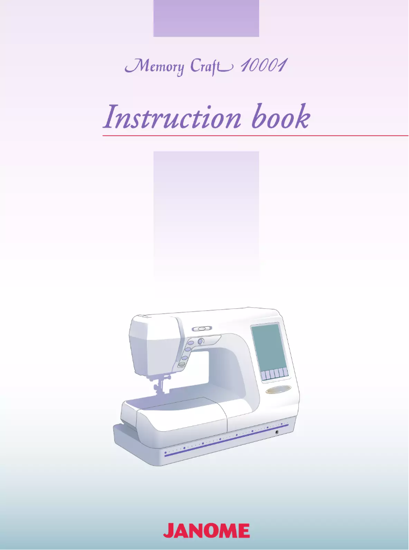 Image de la première page du manuel de l'appareil Memory Craft 10001