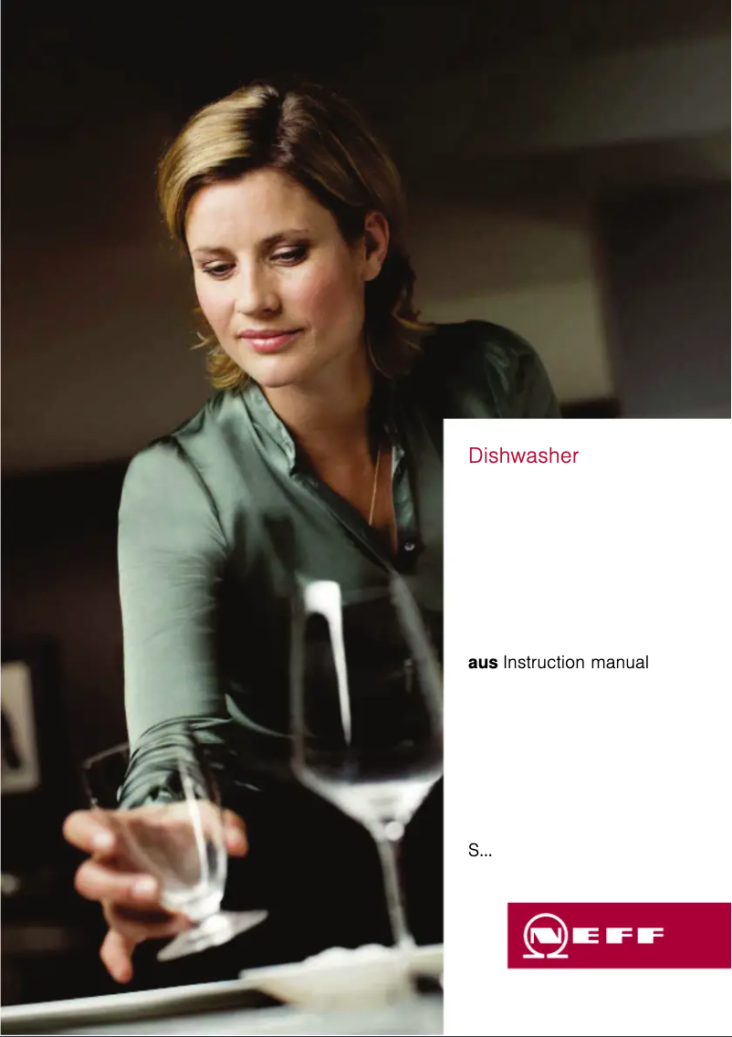 Page n°1 - Manuel utilisateur Neff S215M60S0A