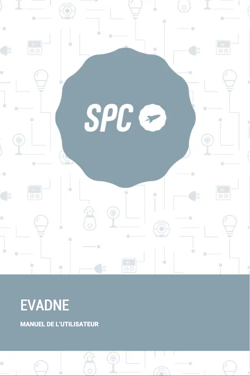 Page 1 de la notice Manuel utilisateur SPC Evadne