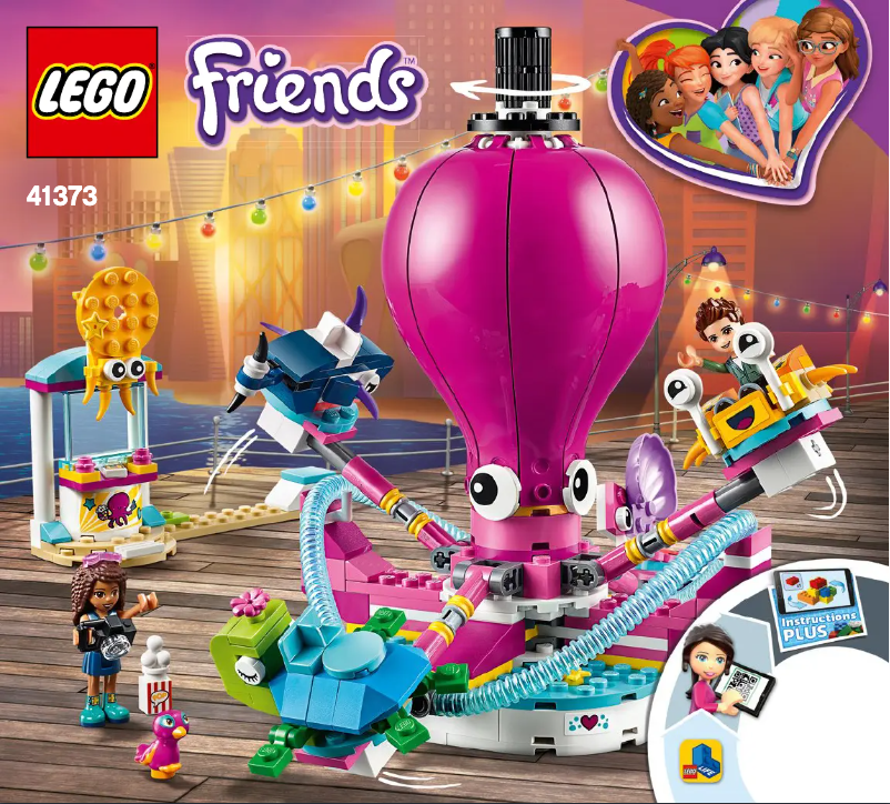 Page 1 de la notice Manuel utilisateur Lego Friends 41373