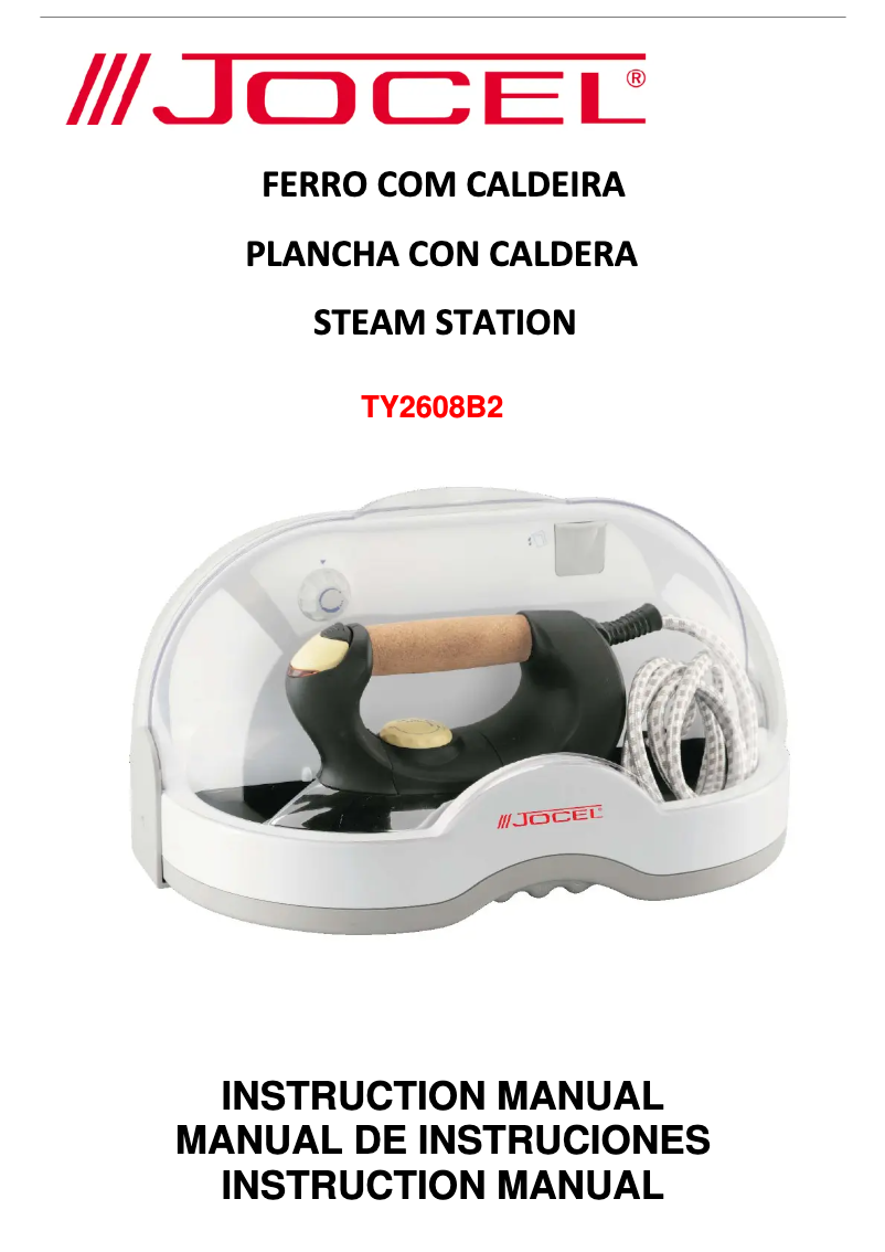 Image de la première page du manuel de l'appareil TY2608B2