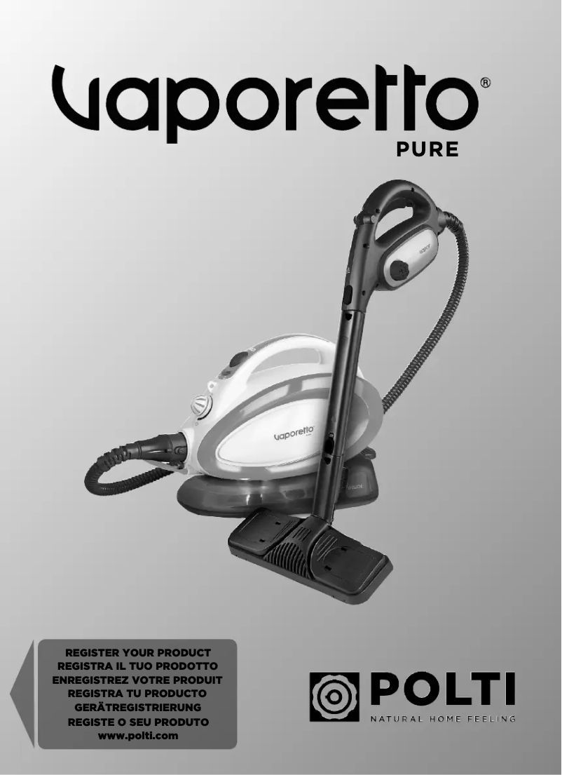 Page n°1 - Manuel utilisateur Polti Vaporetto Pure