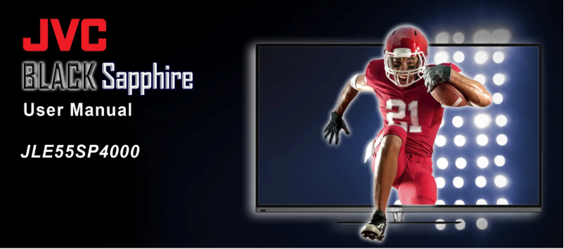 Page n°1 - Manuel utilisateur JVC JLE55SP4000
