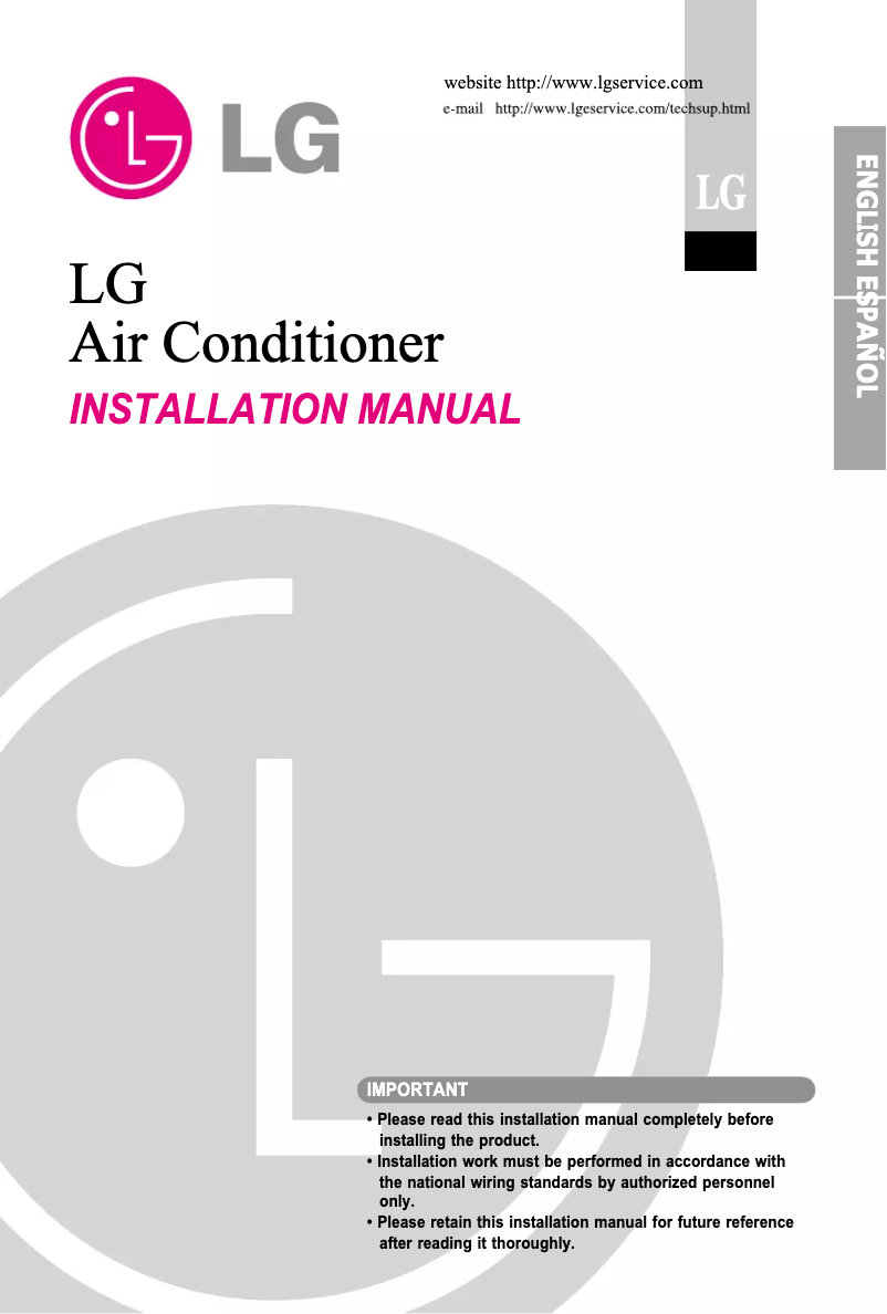 Page 1 de la notice Manuel utilisateur LG AUUH488C