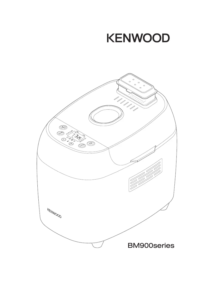 Image de la première page du manuel de l'appareil BM900