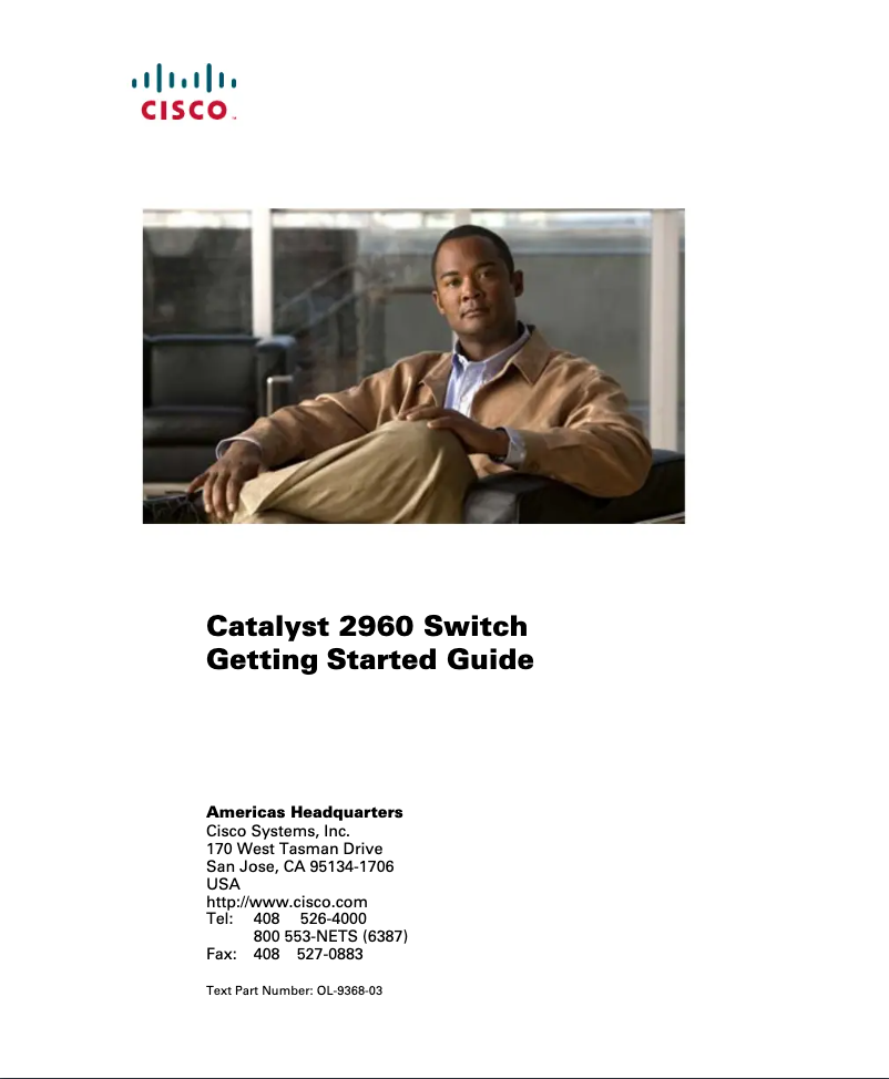 Page n°1 - Manuel utilisateur Cisco Catalyst 2960