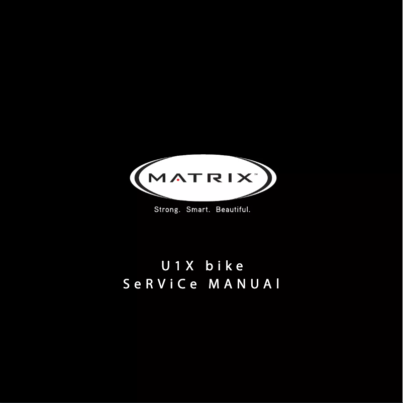 Page n°1 - Manuel utilisateur Matrix U1x