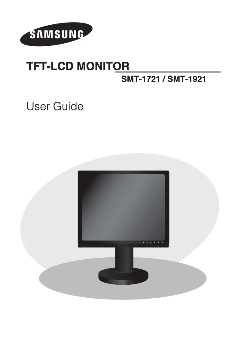 Page 1 de la notice Manuel utilisateur Samsung SMT-1921P