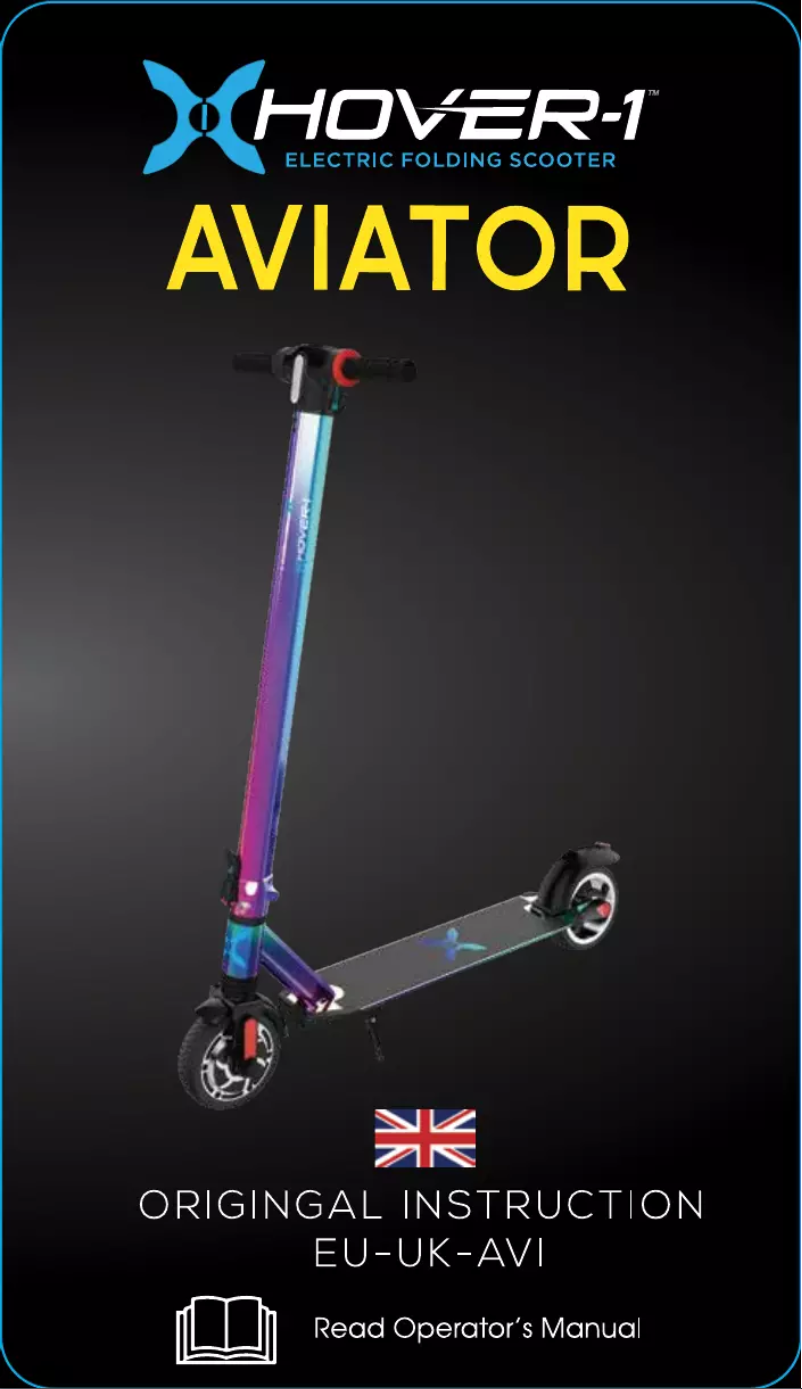 Page 1 de la notice Manuel utilisateur Hover-1 Aviator