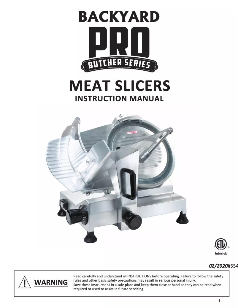 Image de la première page du manuel de l'appareil SL110E