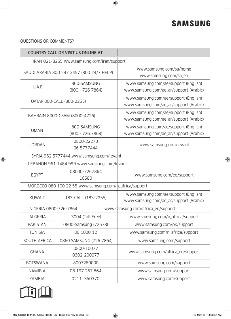 Página 1 del manual Manual de usuario Samsung AR24KQJSBWKNMG