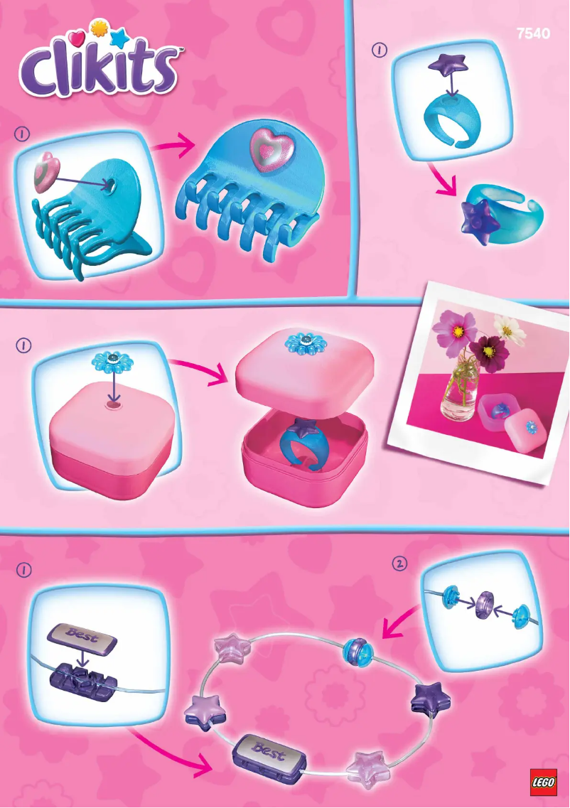 Page n°1 - Manuel utilisateur Lego Friends 4-Ever Jewels 'n' More