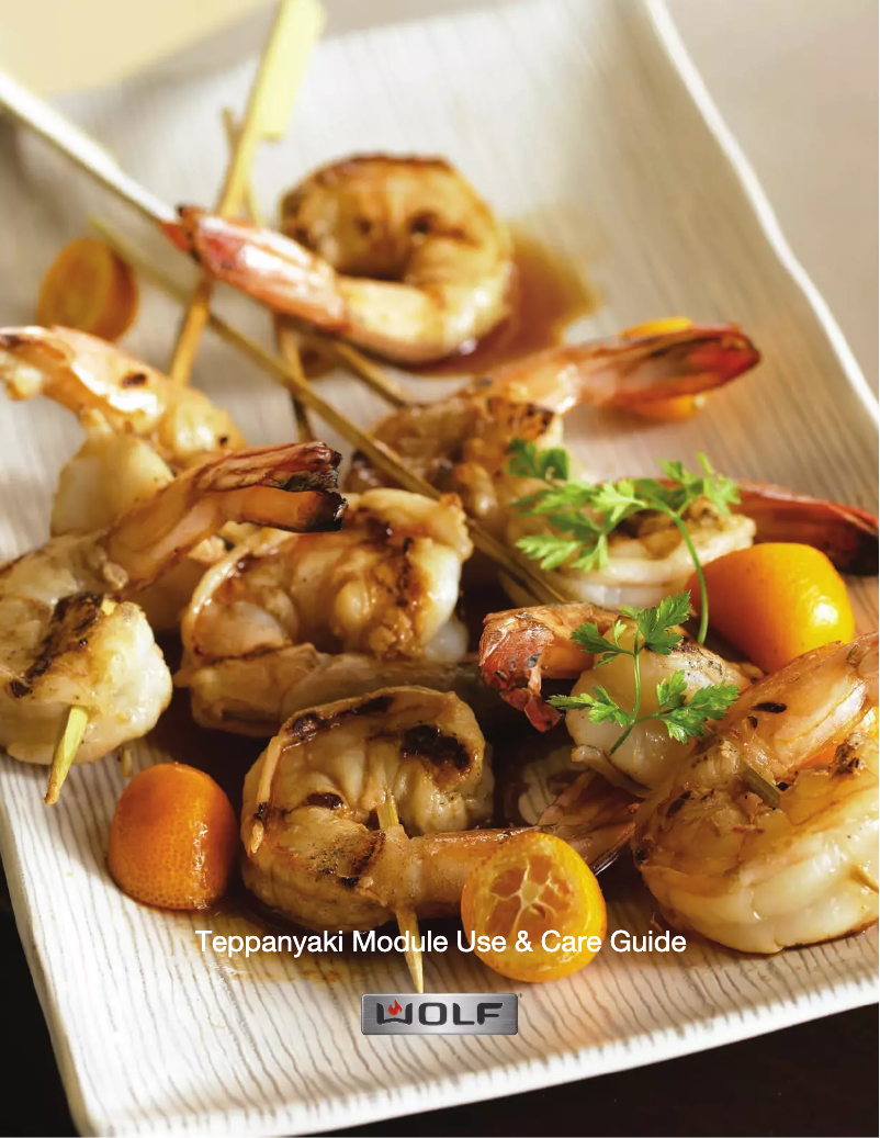 Page 1 de la notice Manuel d'utilisation et d'entretien Wolf TM15TF/S