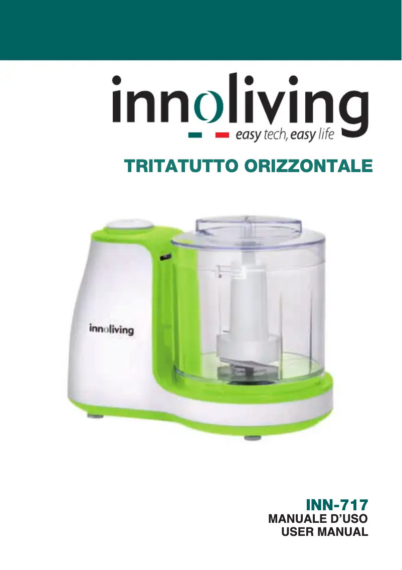 Page 1 de la notice Manuel utilisateur Innoliving INN-717