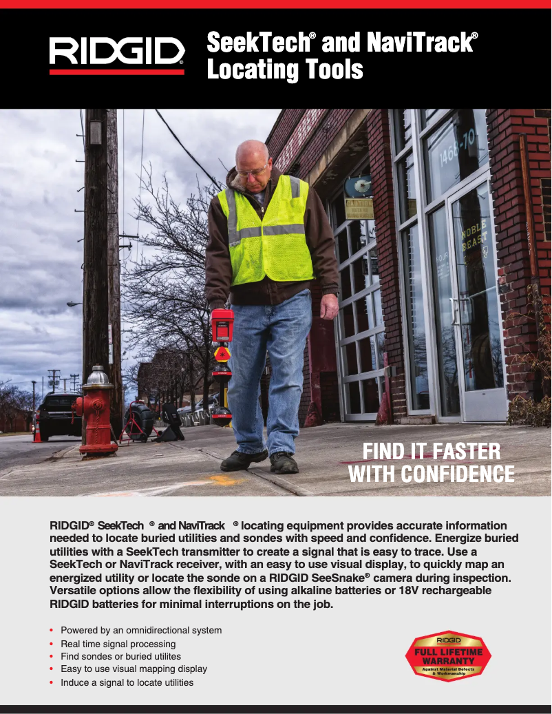 First page image of the manual for MR-10