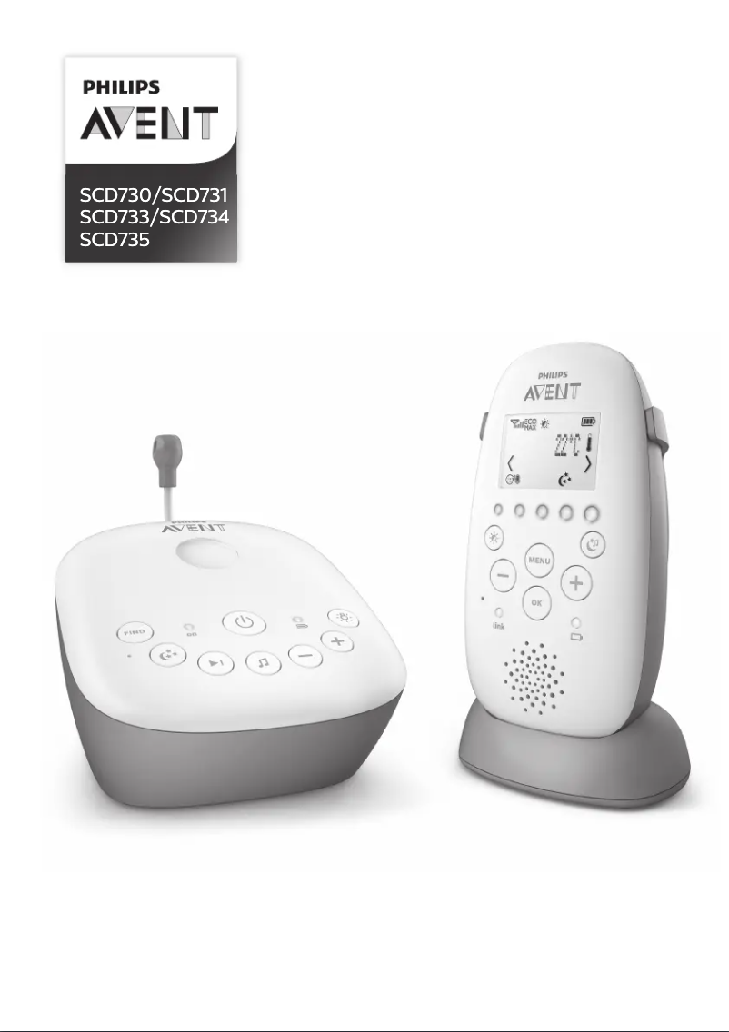 Página 1 del manual Manual de usuario Philips AVENT SCD734