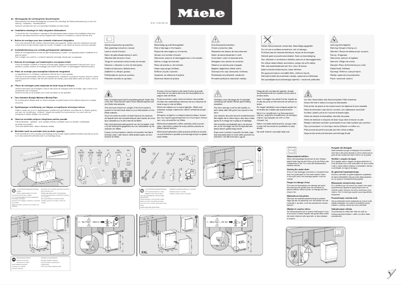 Page n°1 - Manuel utilisateur Miele G 7297 SCVi XXL Selection