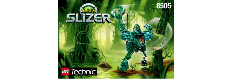 Page 1 de la notice Manuel utilisateur Lego Jungle Slizer