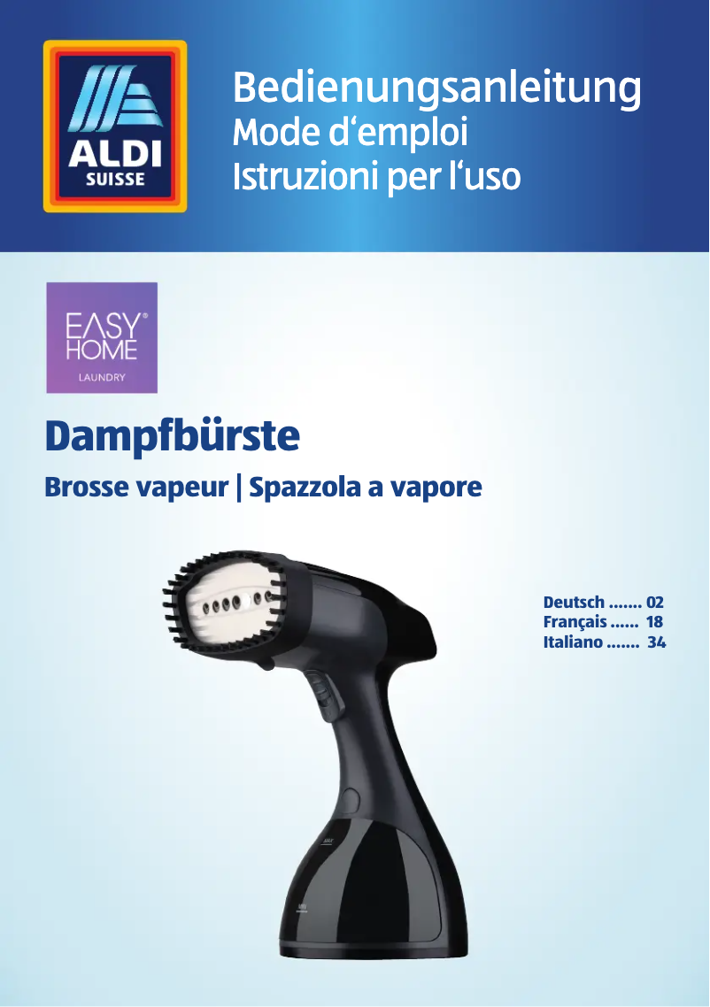 Page n°1 - Manuel utilisateur Easy Home GT-SIC-07