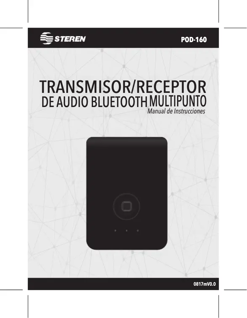 Image de la première page du manuel de l'appareil POD-160