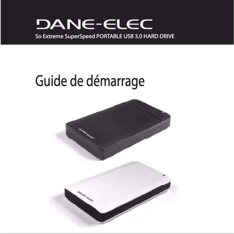 Page 1 de la notice Manuel utilisateur Dane-Elec So Extreme Super Speed