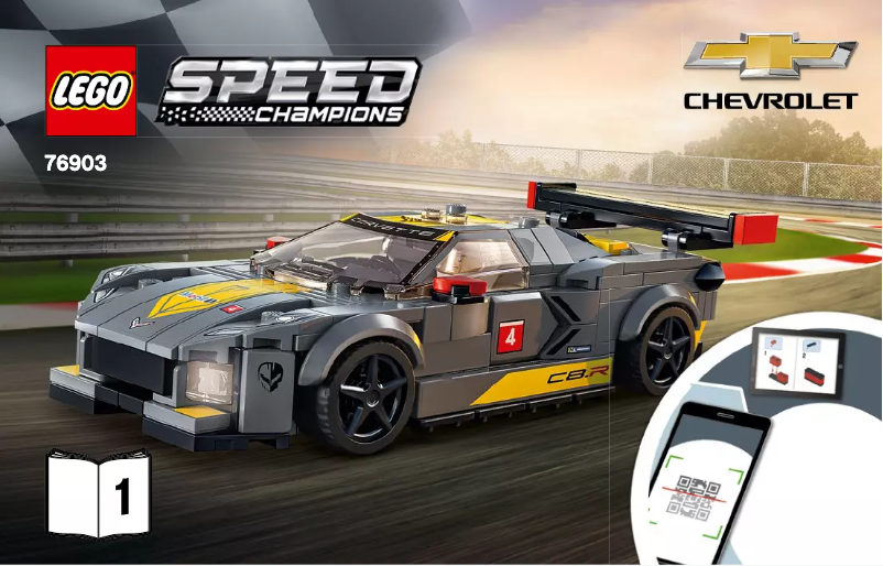 Page 1 de la notice Manuel utilisateur Lego Speed Champions 76903