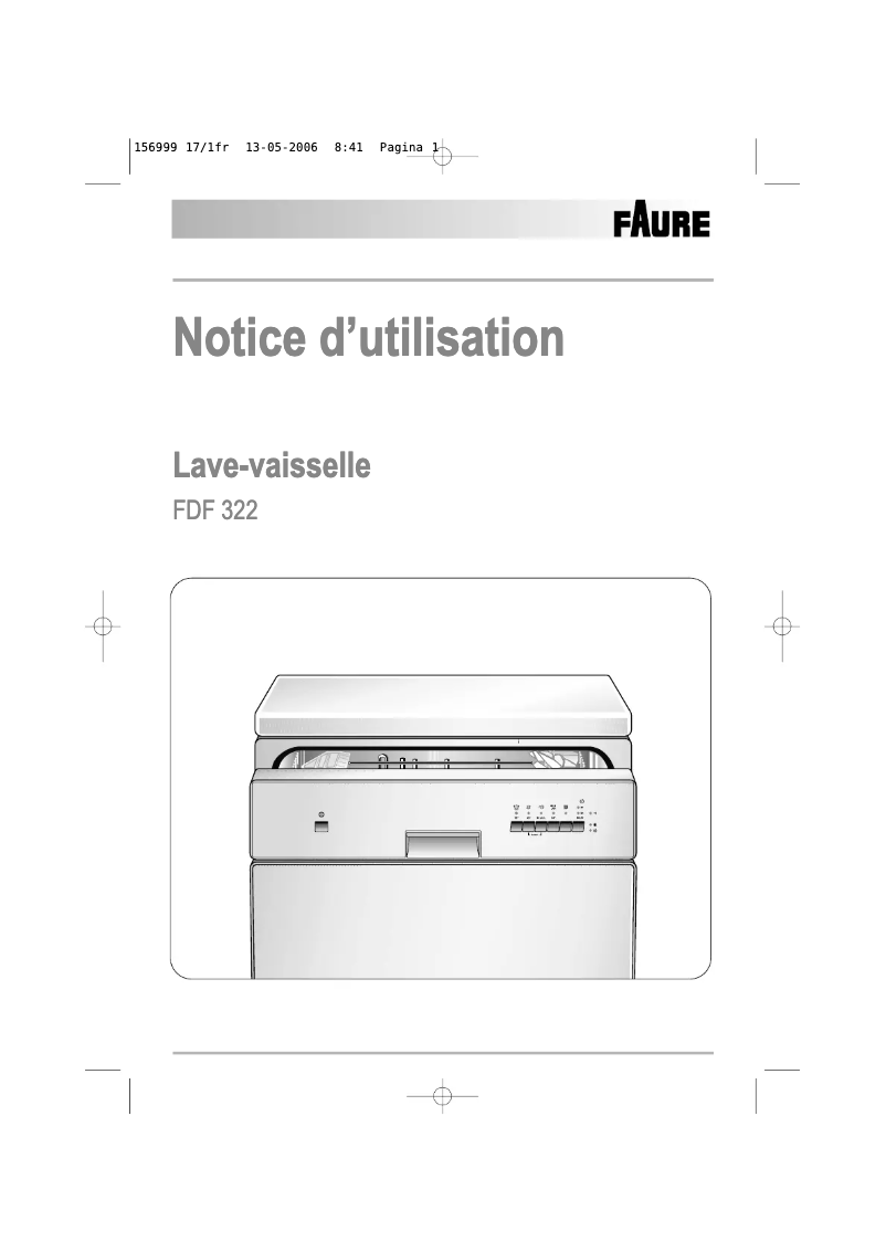 Page n°1 - Manuel utilisateur Faure FDF322
