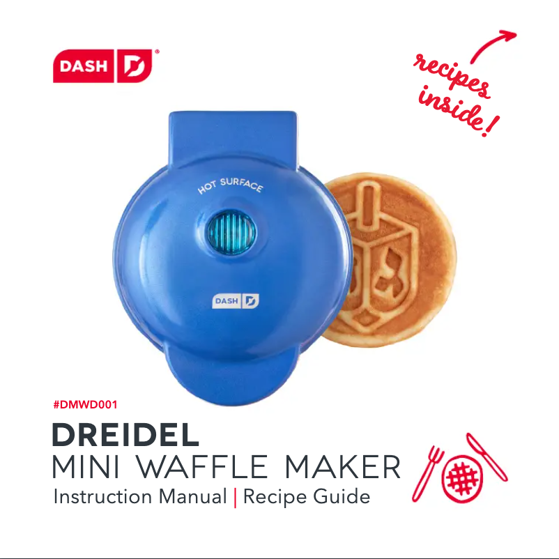 Página 1 del manual Manual de usuario Dash Dreidel Mini DMWD001NM