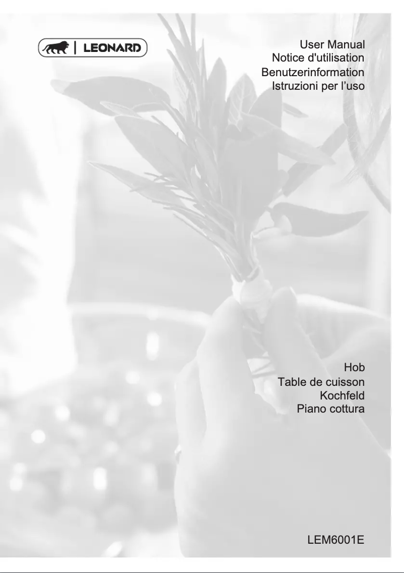 Page 1 de la notice Manuel utilisateur Progress LEM6001E