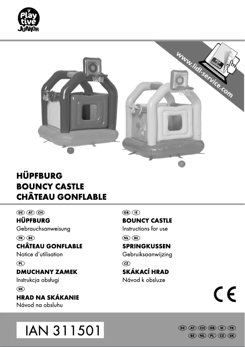 Imagen de la primera página del manual del dispositivo IAN 311501