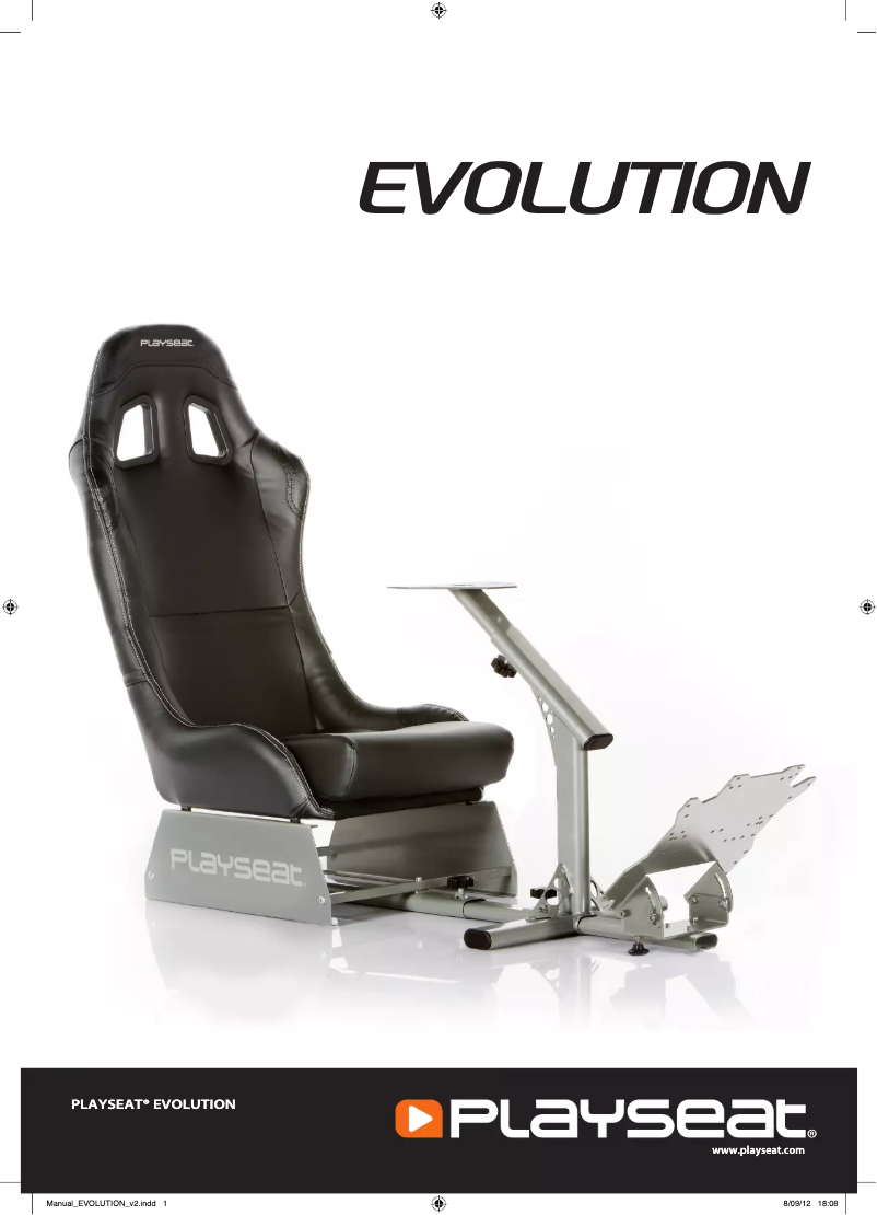 Page 1 de la notice Manuel utilisateur Playseat Evolution