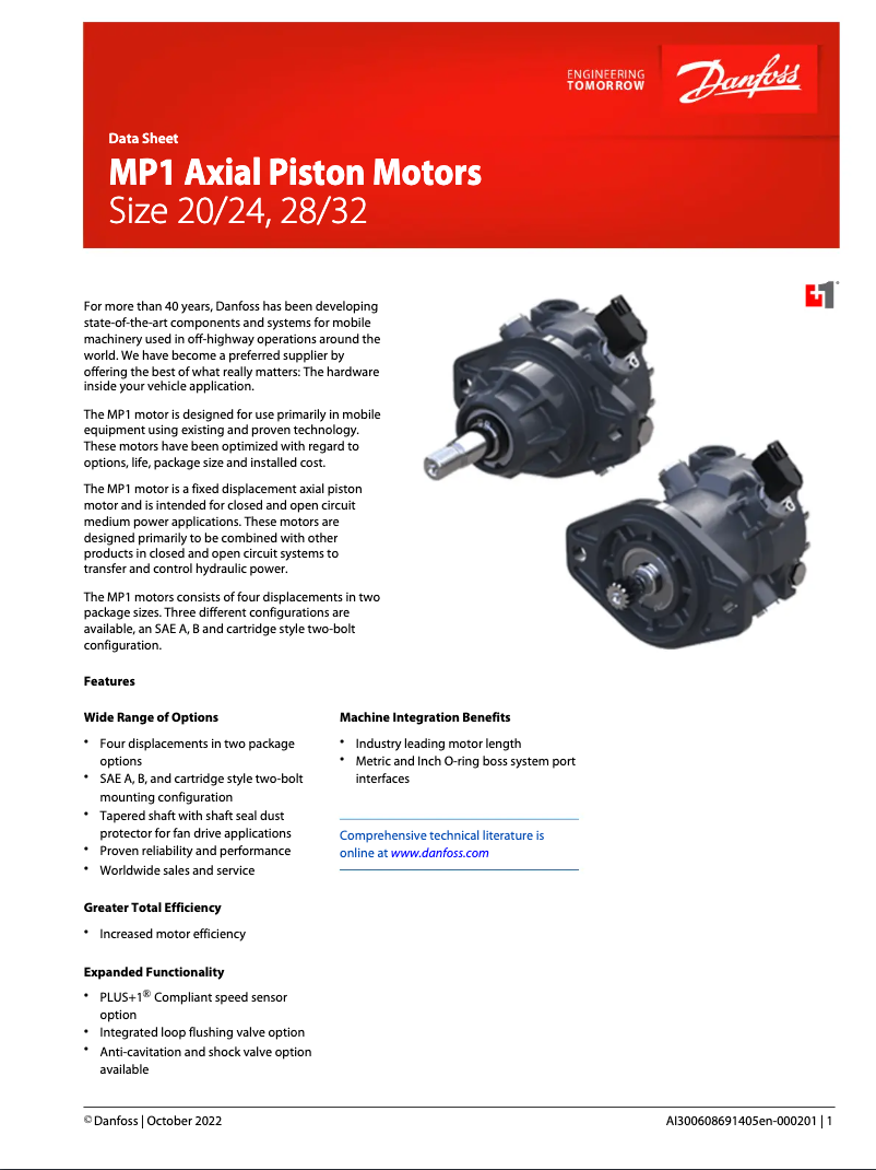 Image de la première page du manuel de l'appareil MP1