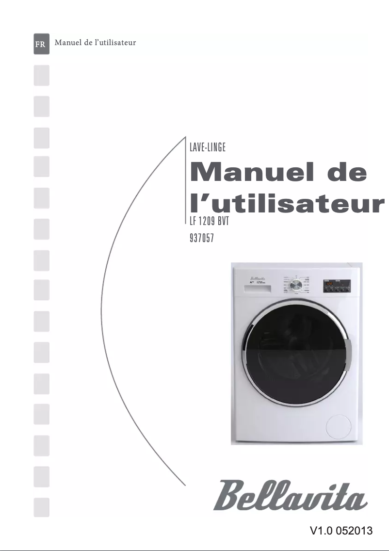 Page n°1 - Manuel utilisateur Bellavita LF 1209 BVT